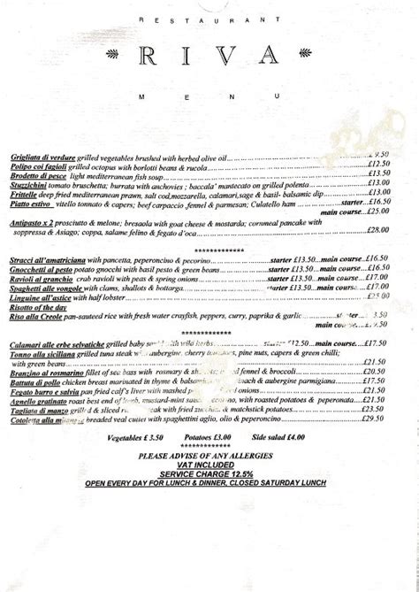 Sep 25, 2013. . Riva barnes menu